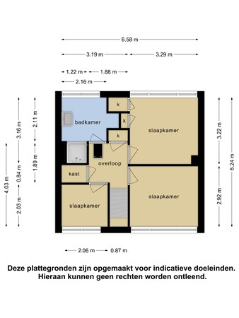 Floorplan - Pieter Zeemanstraat 47, 5621 CR Eindhoven